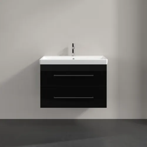 Bild von VILLEROY BOCH Avento Waschbeckenunterschrank, 2 Auszüge, 780 x 514 x 484 mm, Crystal Black #A89100B3
