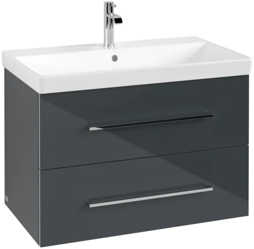 Obrázek VILLEROY BOCH Avento toaletní skříňka, 2 výsuvy, 780 x 514 x 484 mm, Crystal Grey #A89100B1