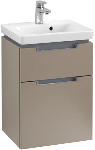 VILLEROY BOCH Subway 2.0 Vanity unit, 2 pull-out compartments, 440 x 590 x 351 mm, Truffle Grey #A90610VG resmi