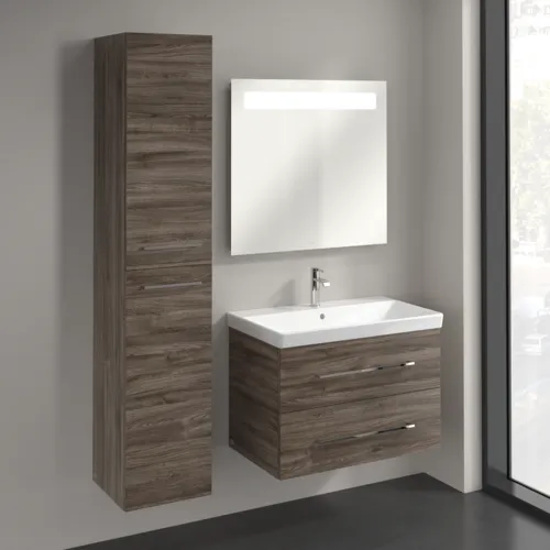 VILLEROY BOCH Avento Hochschrank, 2 Türen, 346 x 1760 x 404 mm, Stone Oak #A89400RK, Bild 2