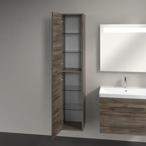 VILLEROY BOCH Avento Hochschrank, 2 Türen, 346 x 1760 x 404 mm, Stone Oak #A89400RK, Bild 4