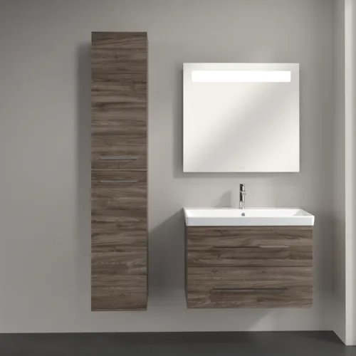 VILLEROY BOCH Avento Hochschrank, 2 Türen, 346 x 1760 x 404 mm, Stone Oak #A89400RK, Bild 3