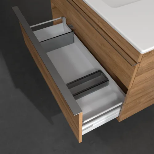 Picture of VILLEROY BOCH Venticello Vanity unit, 2 pull-out compartments, 953 x 590 x 502 mm, Oak Kansas / Oak Kansas #A92701RH