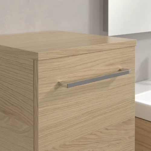 Bild von VILLEROY BOCH Avento Seitenschrank, 1 Tür, 347 x 888 x 405 mm, Nordic Oak #A89500VJ