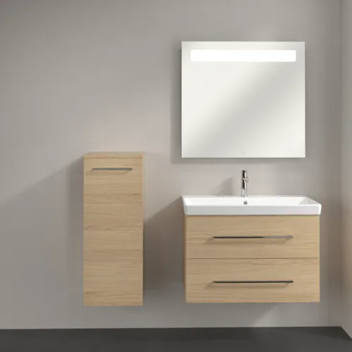 Bild von VILLEROY BOCH Avento Seitenschrank, 1 Tür, 347 x 888 x 405 mm, Nordic Oak #A89500VJ