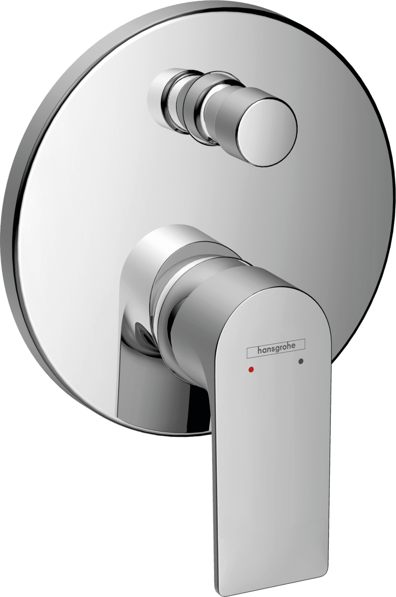 Зображення з  HANSGROHE Rebris E Single lever bath mixer for concealed installation with integrated security combination according to EN1717 for iBox universal #72469000 - Chrome