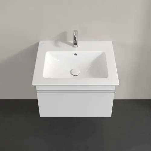 Bild von VILLEROY BOCH Venticello Waschbeckenunterschrank, 1 Auszug, 603 x 420 x 502 mm, Glossy White / Glossy White #A93301DH