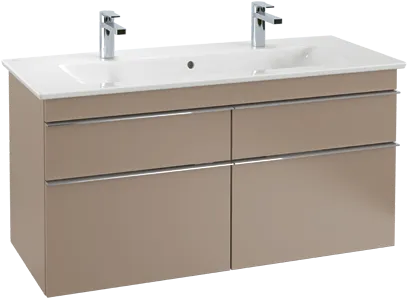 Picture of VILLEROY BOCH Venticello Vanity unit, 4 pull-out compartments, 1153 x 590 x 502 mm, Taupe / Taupe #A92901VM