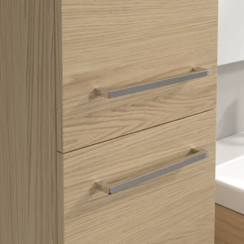 Obrázek VILLEROY BOCH Vysoká skříňka Avento, 2 dveře, 346 x 1760 x 404 mm, severský dub #A89400VJ