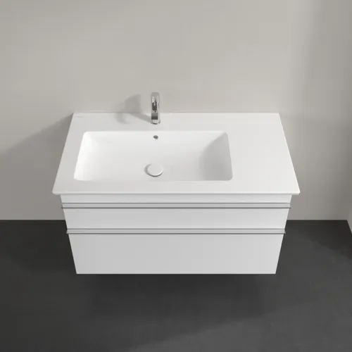 VILLEROY BOCH Venticello Waschbeckenunterschrank, 2 Auszüge, 953 x 590 x 502 mm, White Matt / White Matt #A92701MS, Bild 4