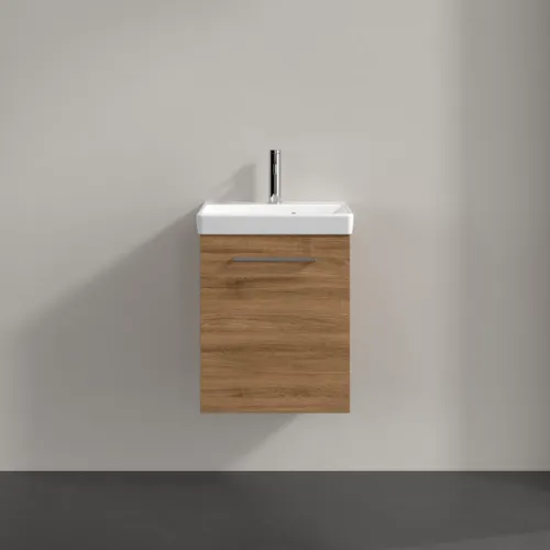 Picture of VILLEROY BOCH Avento Vanity unit, 1 door, 426 x 514 x 384 mm, Oak Kansas #A88700RH