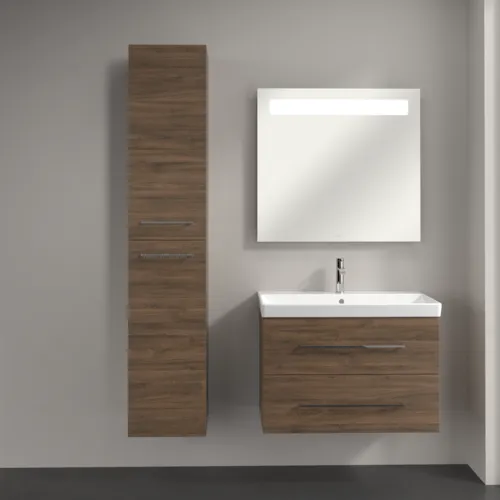 Bild von VILLEROY BOCH Avento Hochschrank, 2 Türen, 346 x 1760 x 404 mm, Arizona Oak #A89400VH