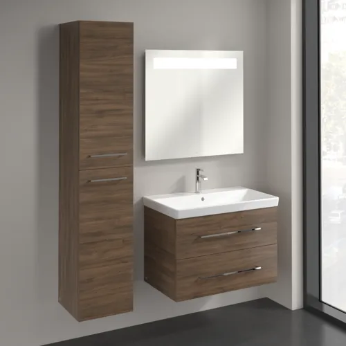 Bild von VILLEROY BOCH Avento Hochschrank, 2 Türen, 346 x 1760 x 404 mm, Arizona Oak #A89400VH