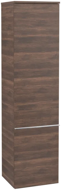Picture of VILLEROY BOCH Venticello Tall cabinet, 1 door, 404 x 1546 x 372 mm, Arizona Oak / Arizona Oak #A95101VH