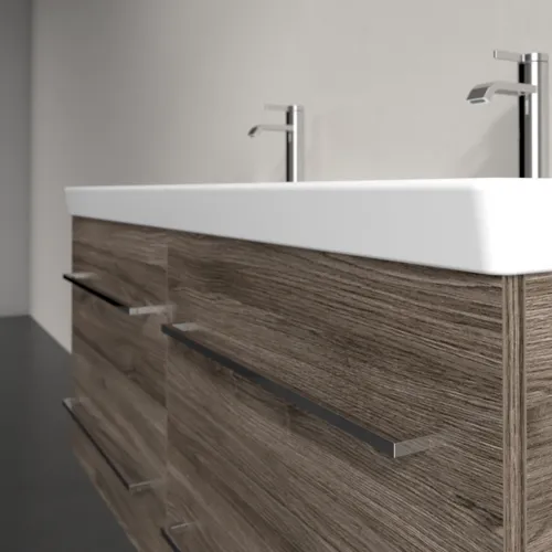 Bild von VILLEROY BOCH Avento Waschbeckenunterschrank, 4 Auszüge, 1180 x 514 x 484 mm, Stone Oak #A89300RK