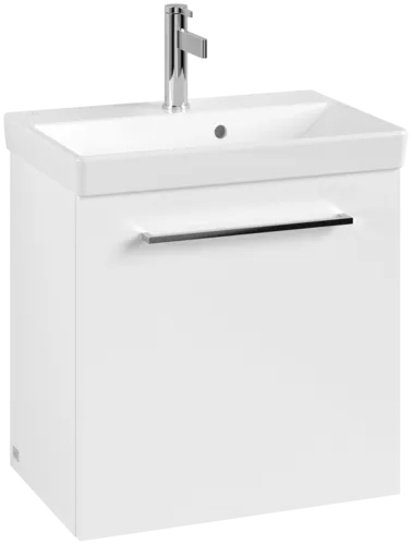 Obrázek VILLEROY BOCH Avento toaletní skříňka, 1 dvířka, 526 x 514 x 384 mm, lesklá bílá #A88800VE