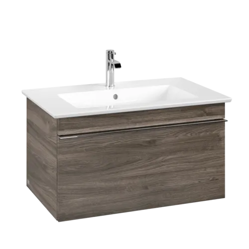 Picture of VILLEROY BOCH Venticello Vanity unit, 1 pull-out compartment, 753 x 420 x 502 mm, Stone Oak / Stone Oak #A93401RK
