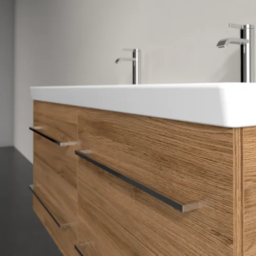Bild von VILLEROY BOCH Avento Waschbeckenunterschrank, 4 Auszüge, 1180 x 514 x 484 mm, Kansas Oak #A89300RH
