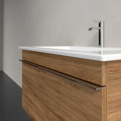 Bild von VILLEROY BOCH Venticello Waschbeckenunterschrank, 1 Auszug, 753 x 420 x 502 mm, Kansas Oak / Kansas Oak #A93401RH