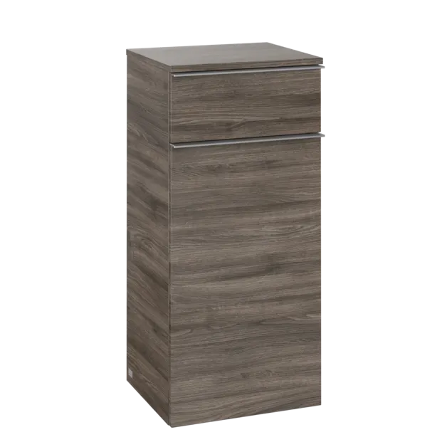 εικόνα του VILLEROY BOCH Venticello Side cabinet, 1 door, 1 drawer, 404 x 866 x 372 mm, Stone Oak / Stone Oak #A95001RK