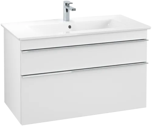 Obrázek VILLEROY BOCH Venticello toaletní skříňka, 2 zásuvky, 953 x 590 x 502 mm, bílá matná / bílá matná #A92601MS
