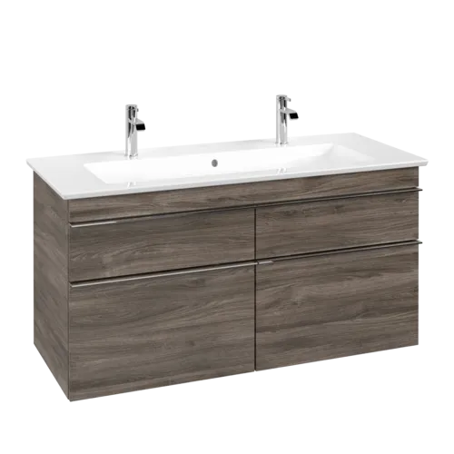 Picture of VILLEROY BOCH Venticello Vanity unit, 4 pull-out compartments, 1153 x 590 x 502 mm, Stone Oak / Stone Oak #A92901RK