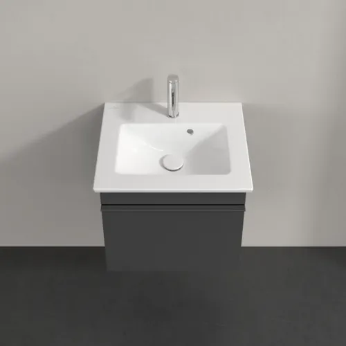 Bild von VILLEROY BOCH Venticello Waschbeckenunterschrank, 1 Auszug, 466 x 420 x 425 mm, Glossy Grey / Glossy Grey #A93101FP