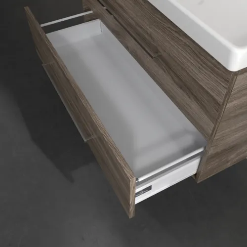 Bild von VILLEROY BOCH Avento Waschbeckenunterschrank, 2 Auszüge, 976 x 514 x 484 mm, Stone Oak #A89200RK