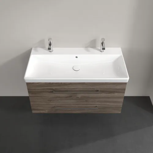 Bild von VILLEROY BOCH Avento Waschbeckenunterschrank, 2 Auszüge, 976 x 514 x 484 mm, Stone Oak #A89200RK