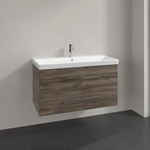 Bild von VILLEROY BOCH Avento Waschbeckenunterschrank, 2 Auszüge, 976 x 514 x 484 mm, Stone Oak #A89200RK