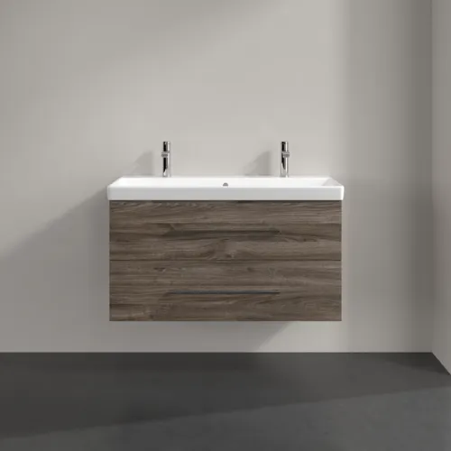 Bild von VILLEROY BOCH Avento Waschbeckenunterschrank, 2 Auszüge, 976 x 514 x 484 mm, Stone Oak #A89200RK