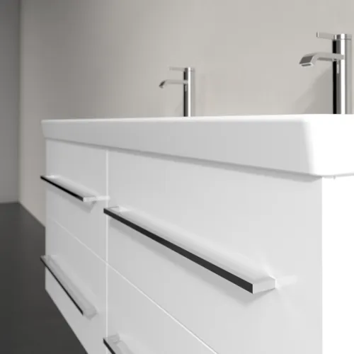 Bild von VILLEROY BOCH Avento Waschbeckenunterschrank, 4 Auszüge, 1180 x 514 x 484 mm, Brilliant White #A89300VE