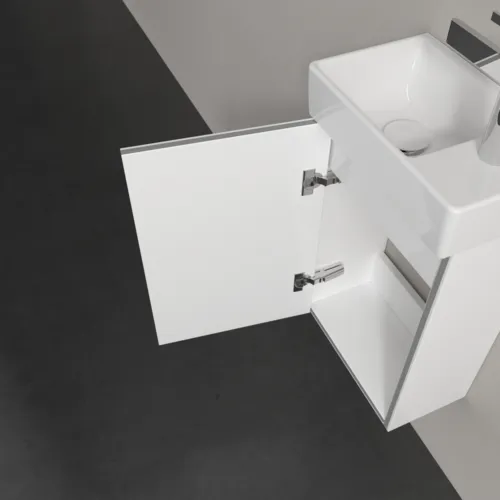 Bild von VILLEROY BOCH Avento Waschbeckenunterschrank, 1 Tür, 340 x 514 x 234 mm, Crystal White #A87600B4