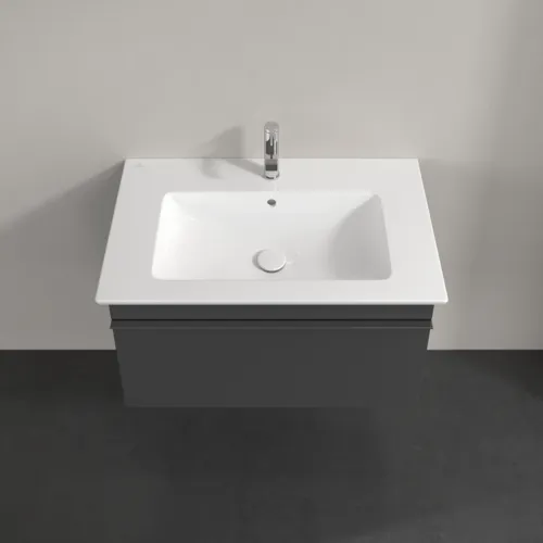 Bild von VILLEROY BOCH Venticello Waschbeckenunterschrank, 1 Auszug, 753 x 420 x 502 mm, Glossy Grey / Glossy Grey #A93401FP