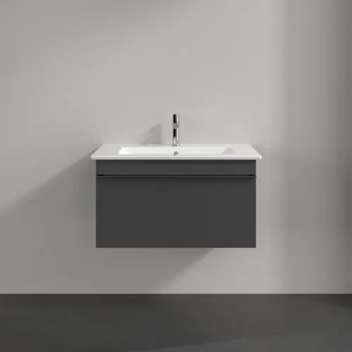 Bild von VILLEROY BOCH Venticello Waschbeckenunterschrank, 1 Auszug, 753 x 420 x 502 mm, Glossy Grey / Glossy Grey #A93401FP