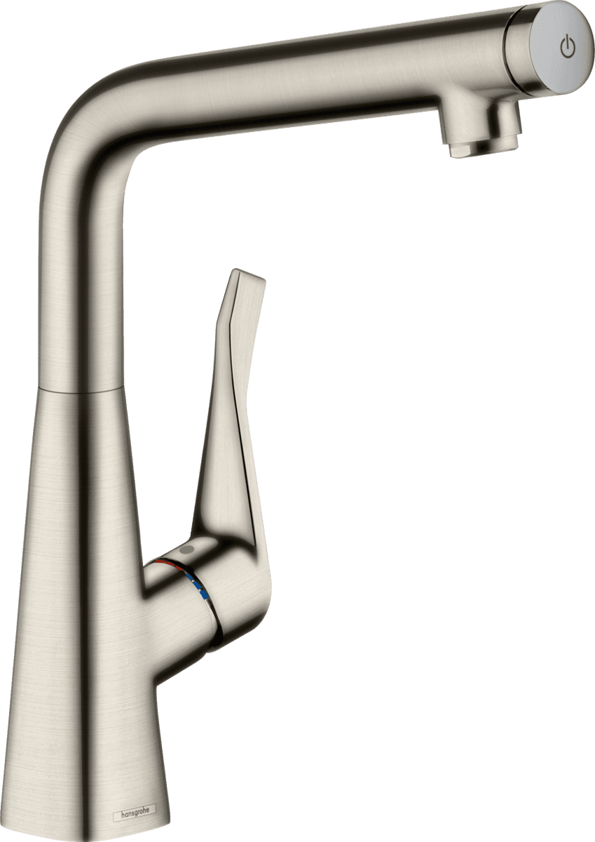 Bild von HANSGROHE Metris Select M71 Einhebel-Küchenmischer 320, 1jet #14883800 - Edelstahl Finish