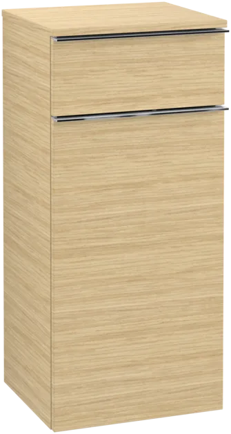 Зображення з  VILLEROY BOCH Venticello Side cabinet, 1 door, 1 drawer, 404 x 866 x 372 mm, Nordic Oak / Nordic Oak #A95001VJ