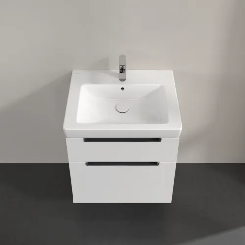 Bild von VILLEROY BOCH Subway 2.0 Waschbeckenunterschrank, 2 Auszüge, 587 x 590 x 454 mm, White Matt #A90910MS