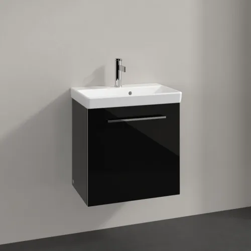 Bild von VILLEROY BOCH Avento Waschbeckenunterschrank, 1 Tür, 530 x 514 x 384 mm, Crystal Black #A88801B3