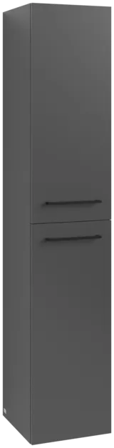 εικόνα του VILLEROY BOCH Avento Tall cabinet, 2 doors, 346 x 1760 x 404 mm, Graphite #A89411VR