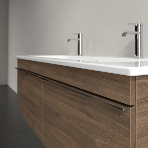 Bild von VILLEROY BOCH Venticello Waschbeckenunterschrank, 2 Auszüge, 1153 x 420 x 502 mm, Arizona Oak / Arizona Oak #A93801VH