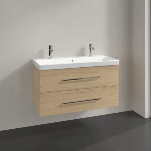 Bild von VILLEROY BOCH Avento Waschbeckenunterschrank, 2 Auszüge, 976 x 514 x 484 mm, Nordic Oak #A89200VJ
