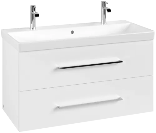 Obrázek VILLEROY BOCH Avento toaletní skříňka, 2 výsuvy, 976 x 514 x 484 mm, lesklá bílá #A89200VE