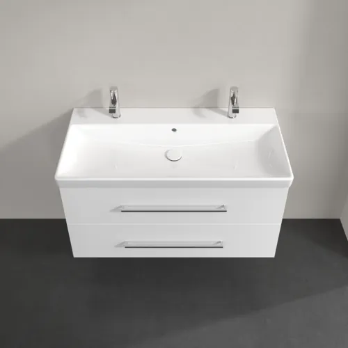 Bild von VILLEROY BOCH Avento Waschbeckenunterschrank, 2 Auszüge, 976 x 514 x 484 mm, Brilliant White #A89200VE