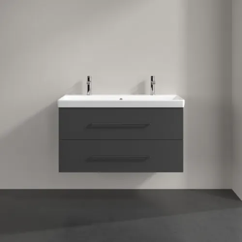 Bild von VILLEROY BOCH Avento Waschbeckenunterschrank, 2 Auszüge, 976 x 514 x 484 mm, Graphite #A89200VR
