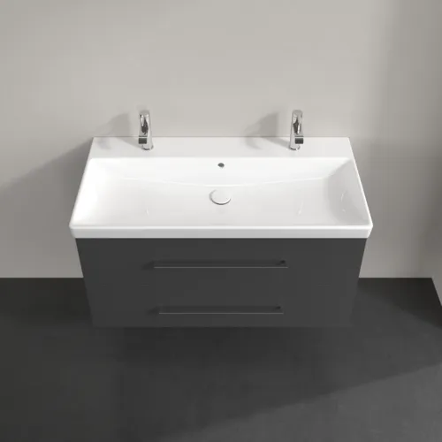 Bild von VILLEROY BOCH Avento Waschbeckenunterschrank, 2 Auszüge, 976 x 514 x 484 mm, Graphite #A89200VR