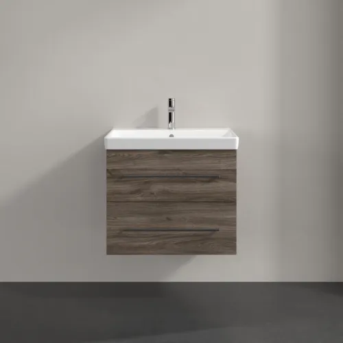 VILLEROY BOCH Avento Waschbeckenunterschrank, 2 Auszüge, 626 x 514 x 484 mm, Stone Oak #A89000RK, Bild 4