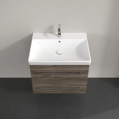 VILLEROY BOCH Avento Waschbeckenunterschrank, 2 Auszüge, 626 x 514 x 484 mm, Stone Oak #A89000RK, Bild 8