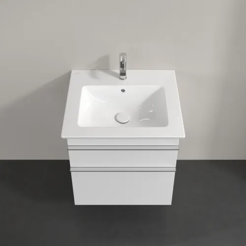 Bild von VILLEROY BOCH Venticello Waschbeckenunterschrank, 2 Auszüge, 553 x 590 x 502 mm, White Matt / White Matt #A92301MS