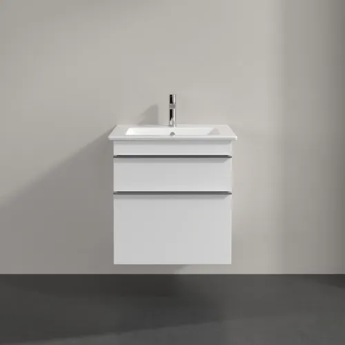 Bild von VILLEROY BOCH Venticello Waschbeckenunterschrank, 2 Auszüge, 553 x 590 x 502 mm, White Matt / White Matt #A92301MS